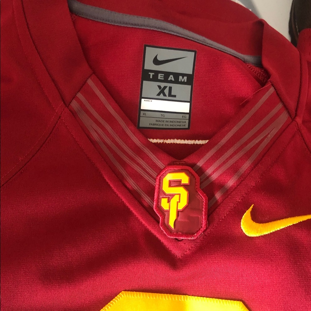 Nike Team USC Trojans jersey XL used conditions - Picture 2 of 10